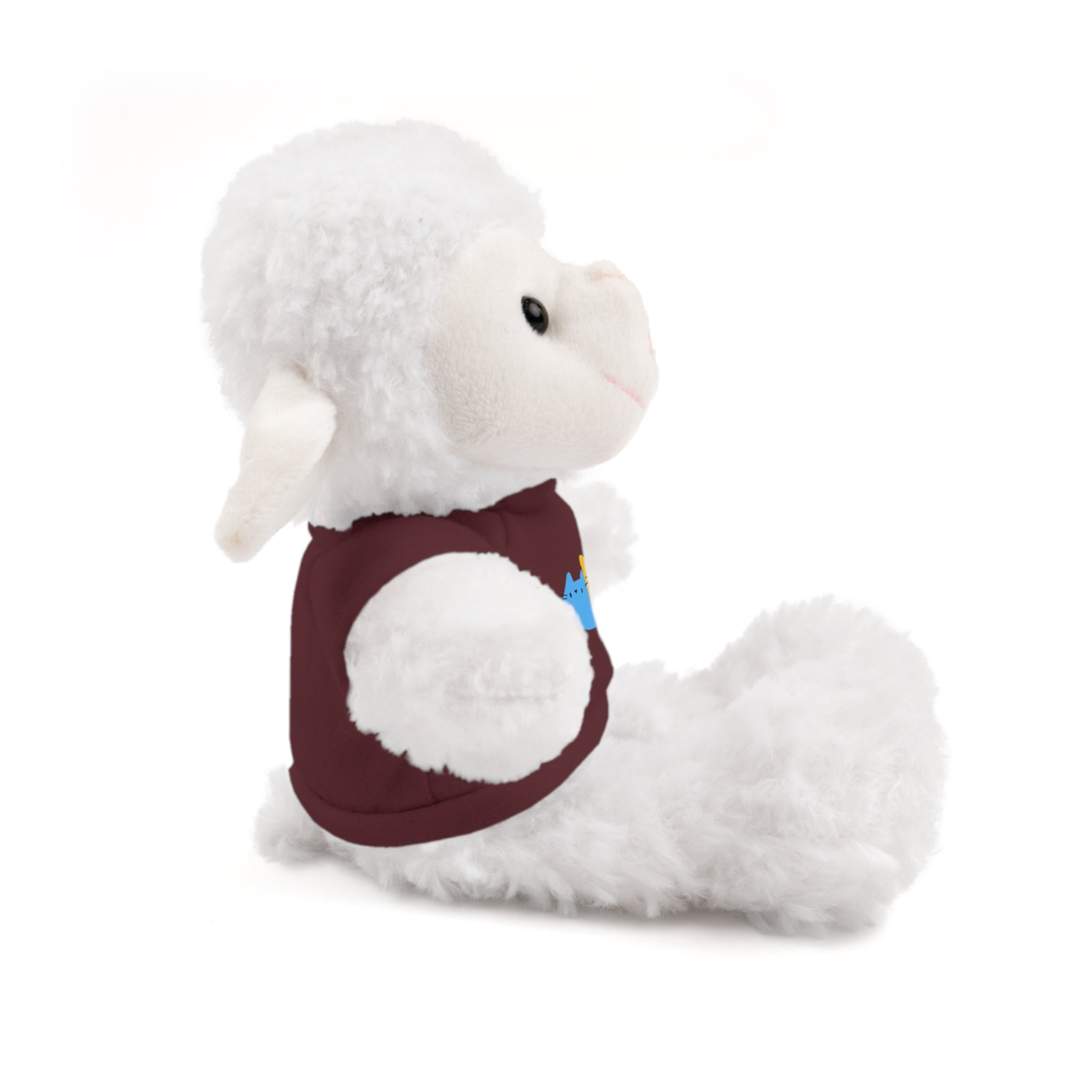 Cute Stuffed Animal with Personalized Tee - Perfect Gift for Kids!