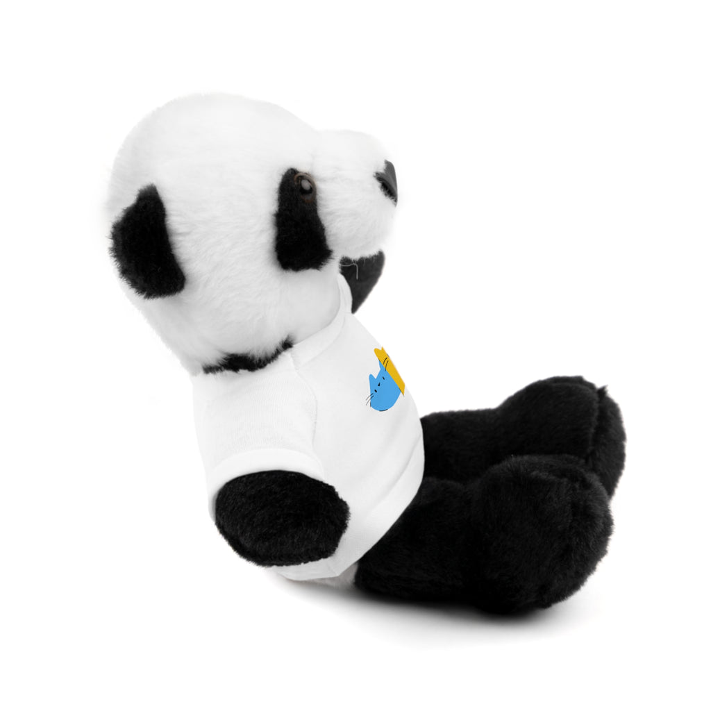 Cute Stuffed Animal with Personalized Tee - Perfect Gift for Kids!