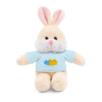 Cute Stuffed Animal with Personalized Tee - Perfect Gift for Kids!