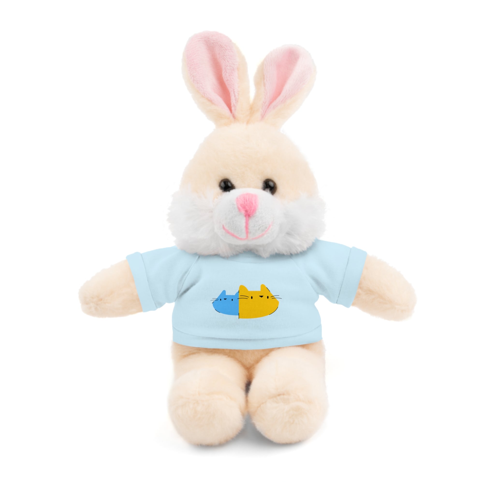 Cute Stuffed Animal with Personalized Tee - Perfect Gift for Kids!