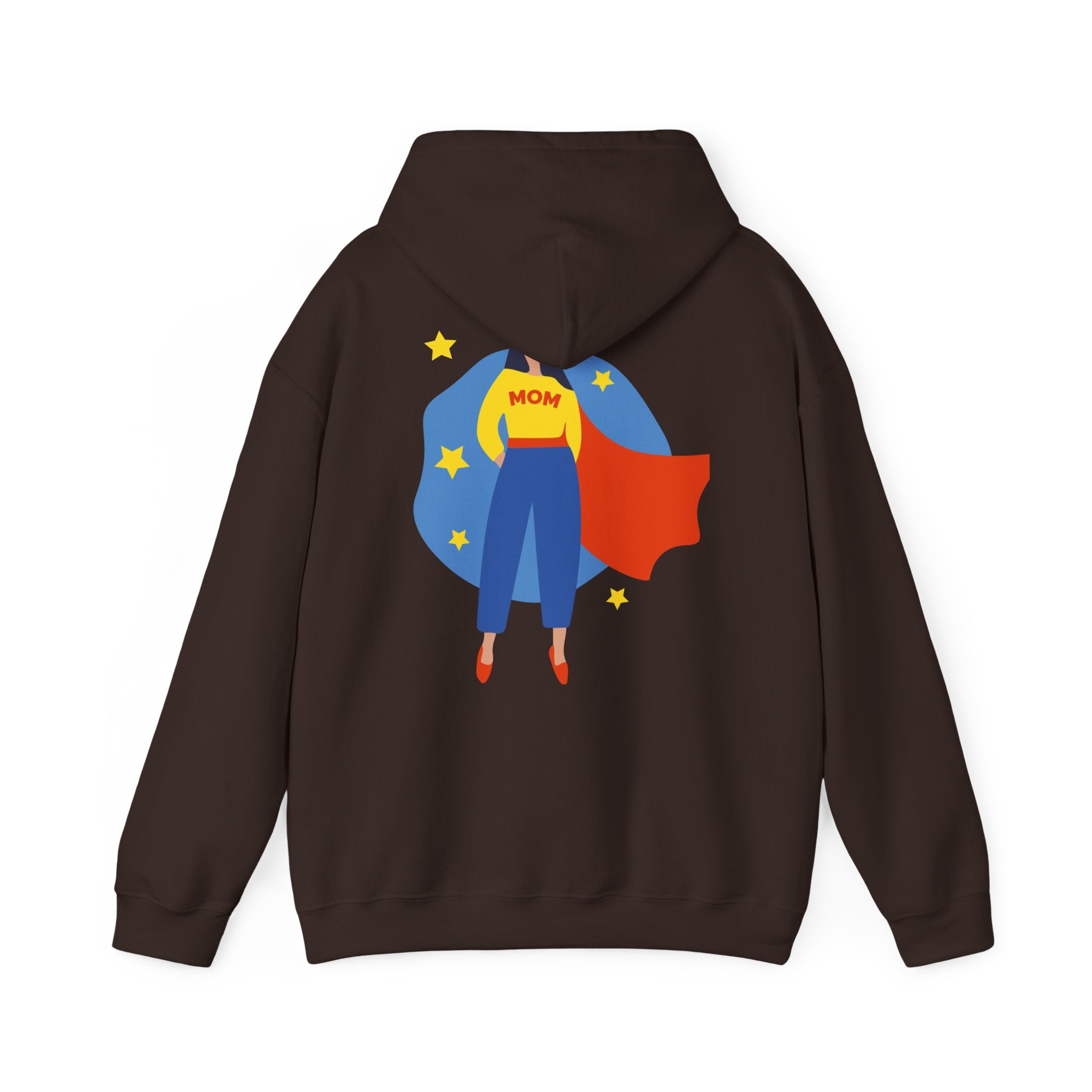 Super Mom Hooded Sweatshirt – Cozy & Stylish Gift for Moms