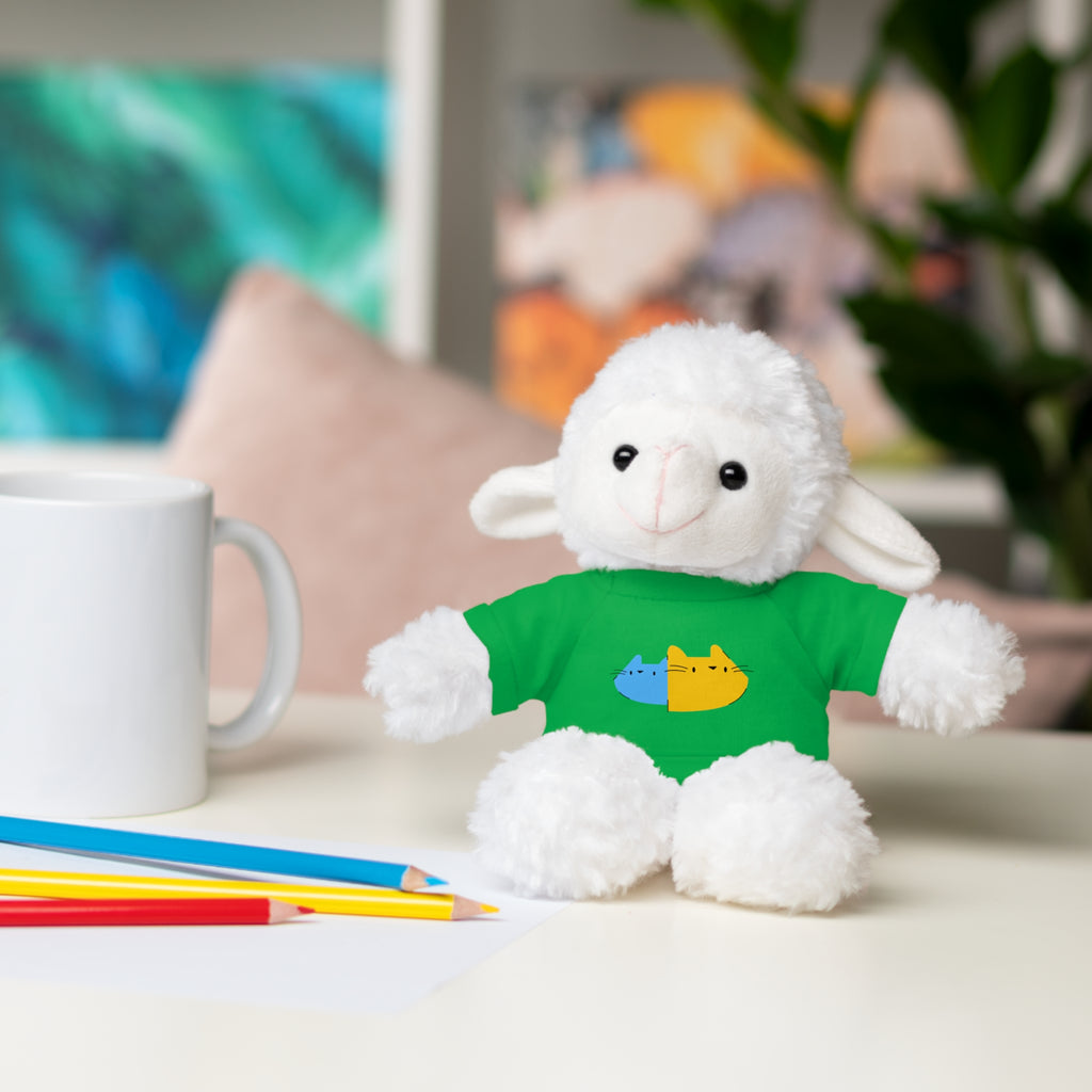 Cute Stuffed Animal with Personalized Tee - Perfect Gift for Kids!