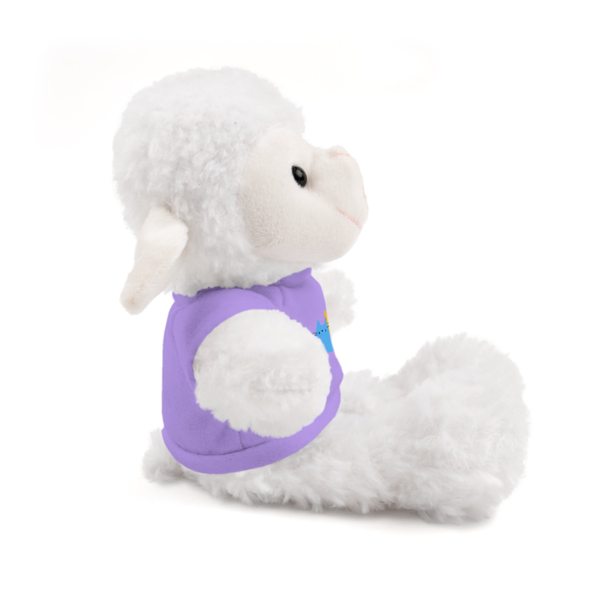 Cute Stuffed Animal with Personalized Tee - Perfect Gift for Kids!