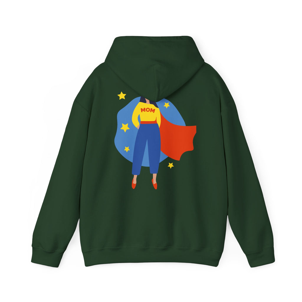 Super Mom Hooded Sweatshirt – Cozy & Stylish Gift for Moms
