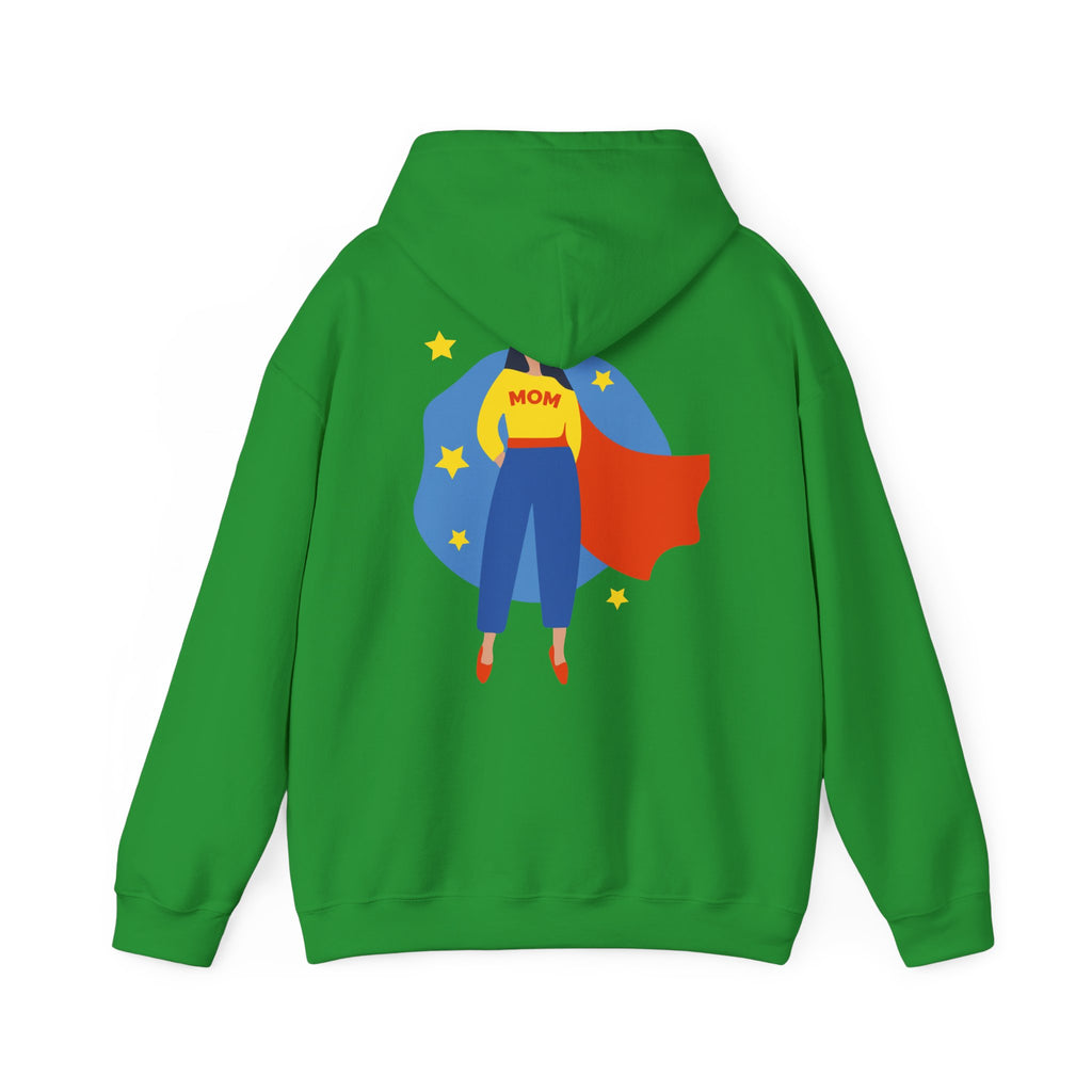 Super Mom Hooded Sweatshirt – Cozy & Stylish Gift for Moms