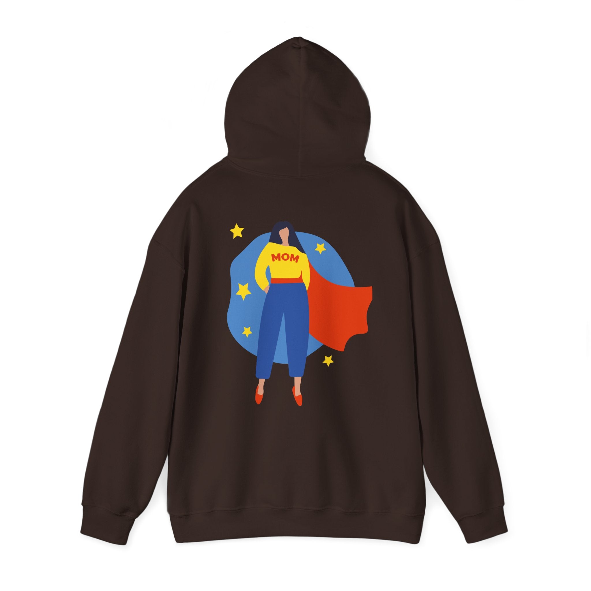 Super Mom Hooded Sweatshirt – Cozy & Stylish Gift for Moms