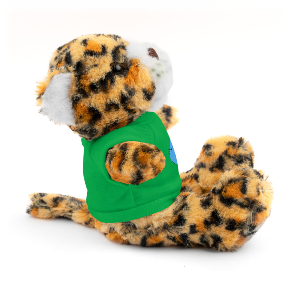 Cute Stuffed Animal with Personalized Tee - Perfect Gift for Kids!