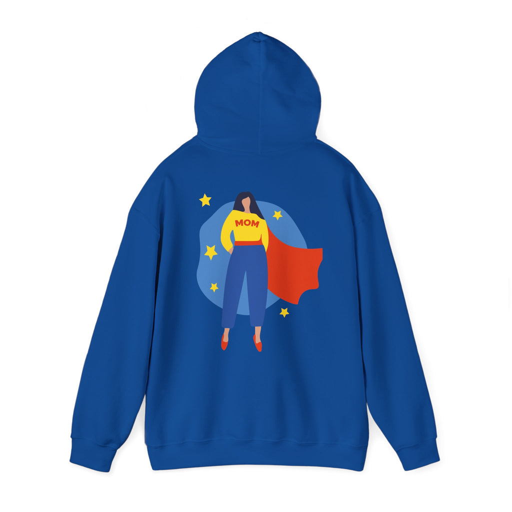 Super Mom Hooded Sweatshirt – Cozy & Stylish Gift for Moms