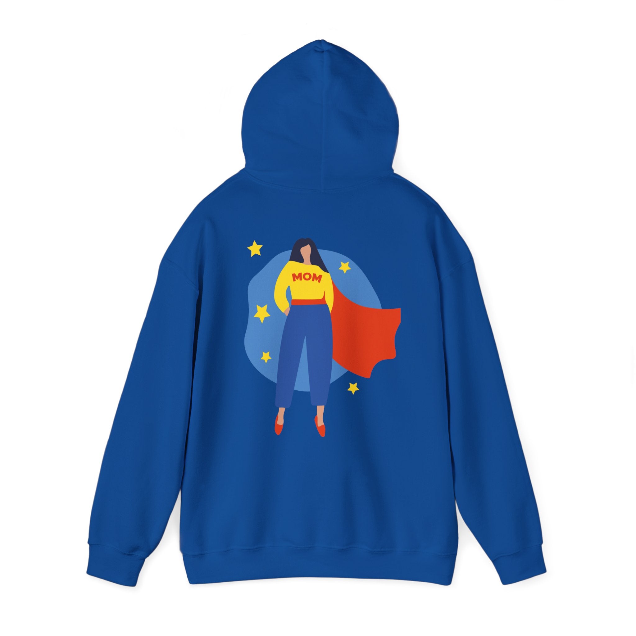Super Mom Hooded Sweatshirt – Cozy & Stylish Gift for Moms