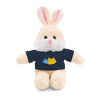 Cute Stuffed Animal with Personalized Tee - Perfect Gift for Kids!