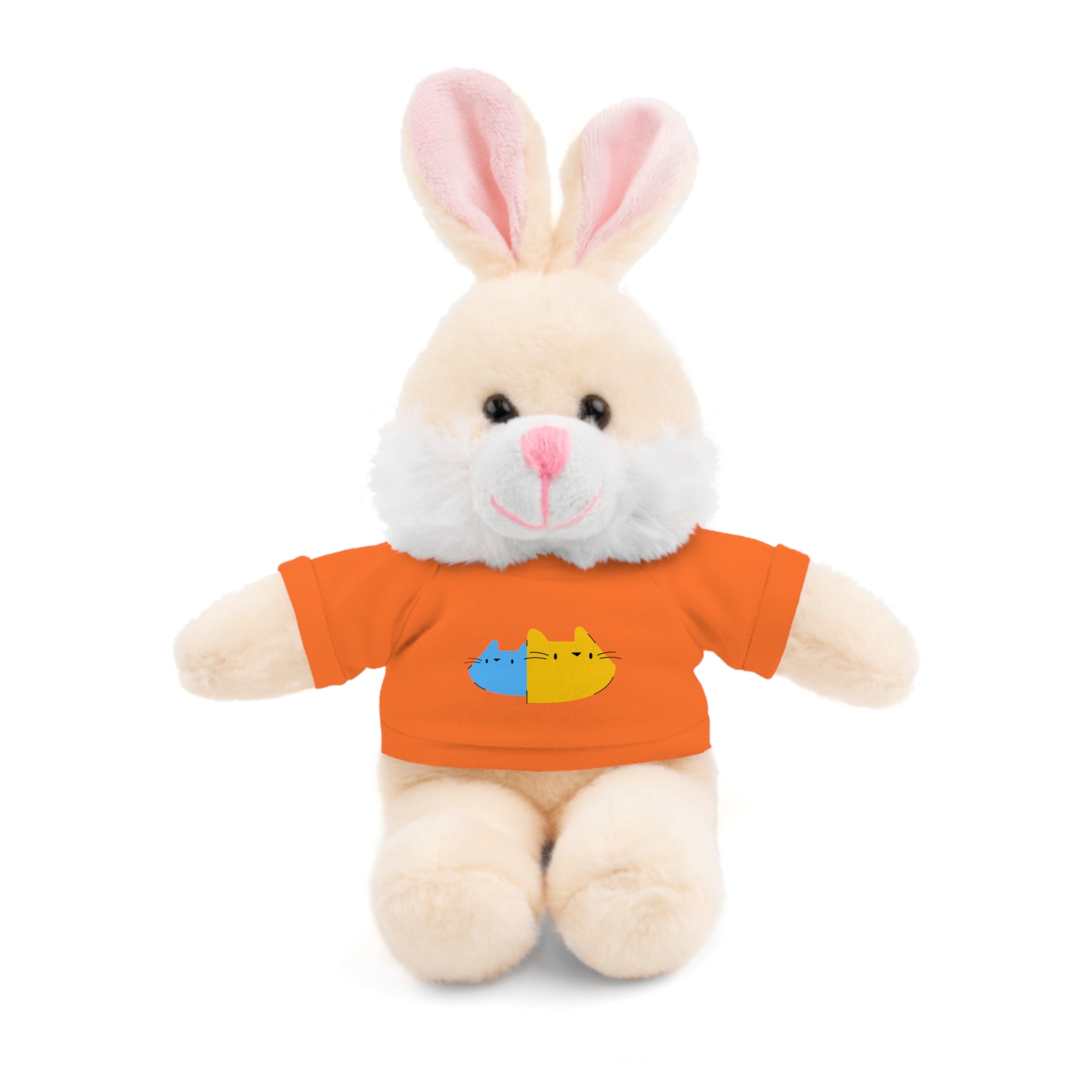 Cute Stuffed Animal with Personalized Tee - Perfect Gift for Kids!