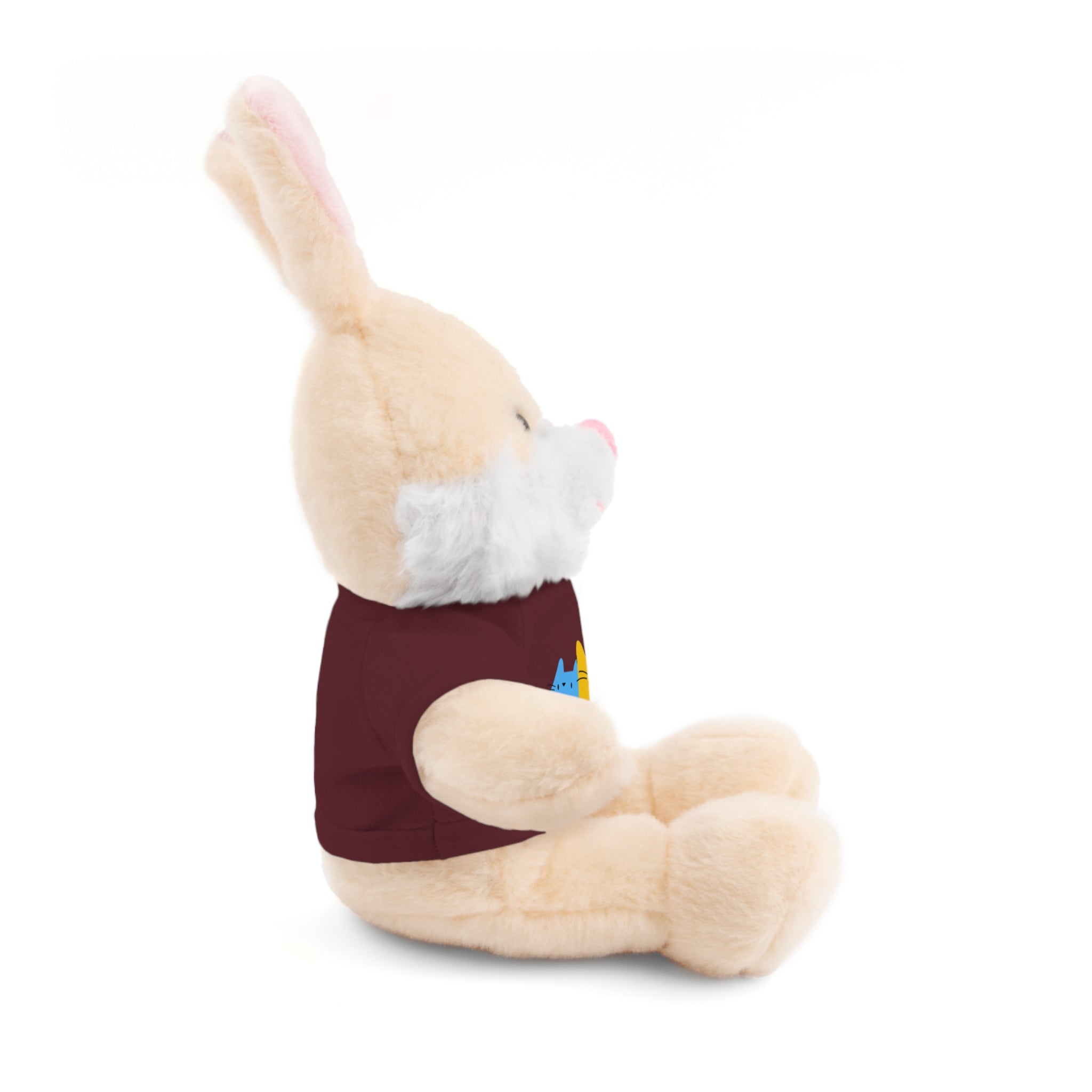 Cute Stuffed Animal with Personalized Tee - Perfect Gift for Kids!