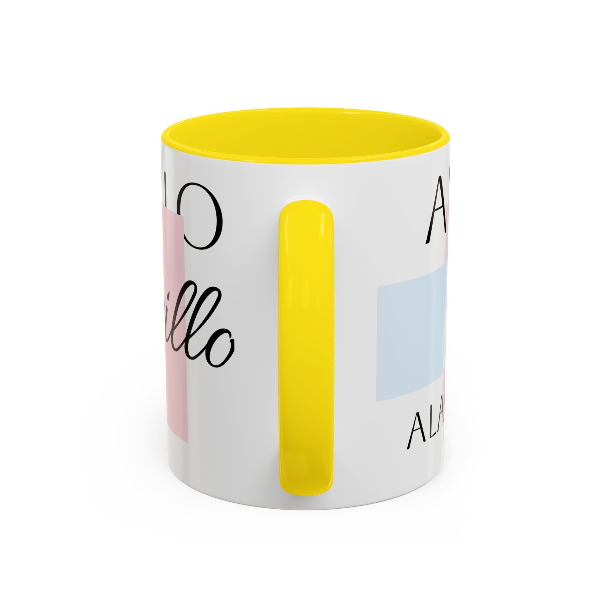 Tasse à café Accent Élégante Alacrancillo - Design Chic pour l'Inspiration Quotidienne