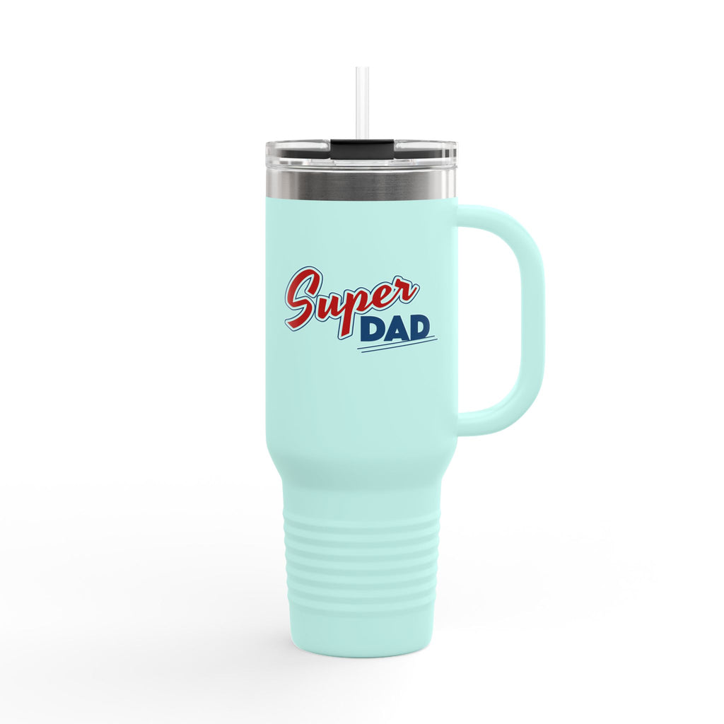Super Dad Insulated Travel Mug - 40oz, Perfect for Dad's Daily Adventures