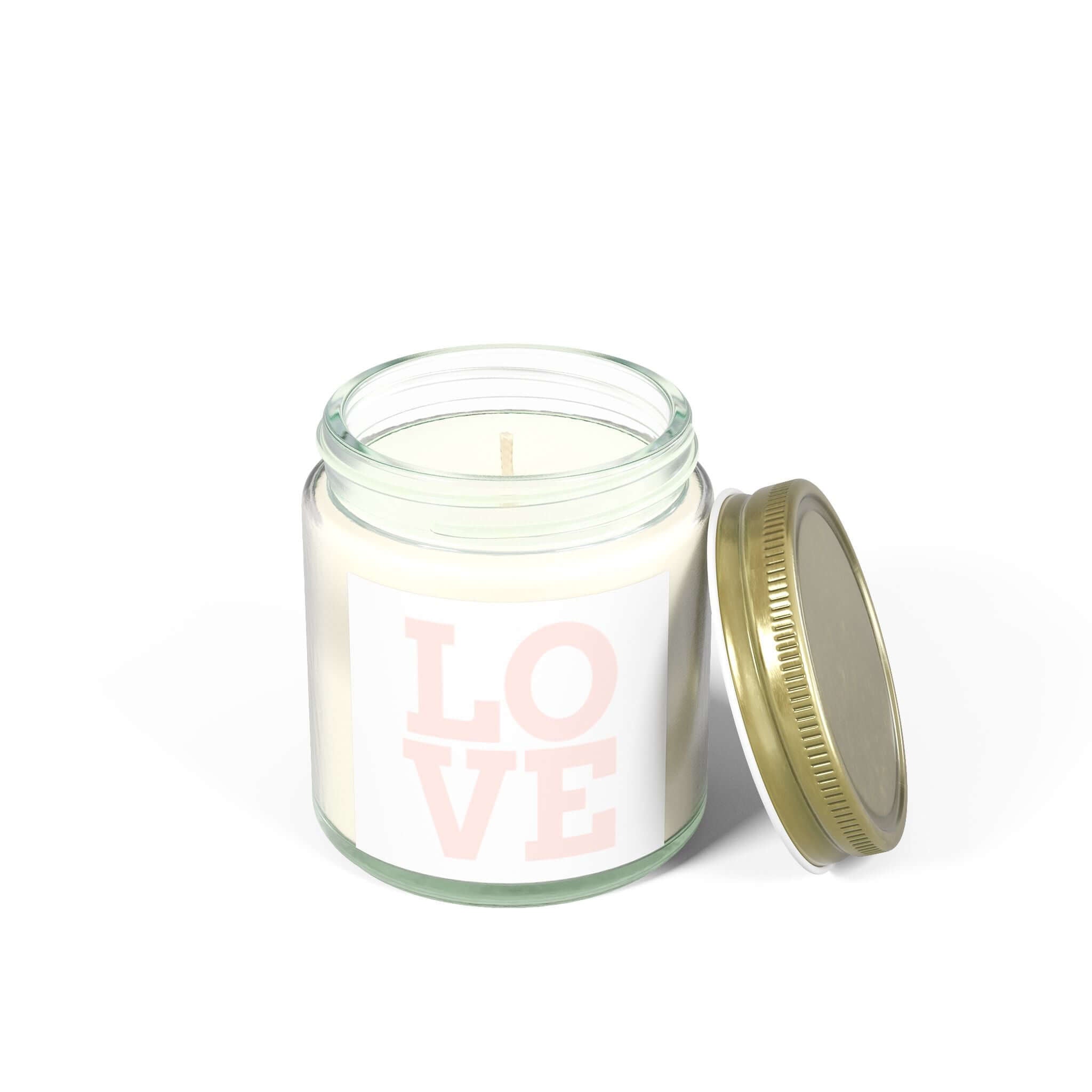 Coconut Apricot Scented Candle – Love Candle for Relaxation and Gifting