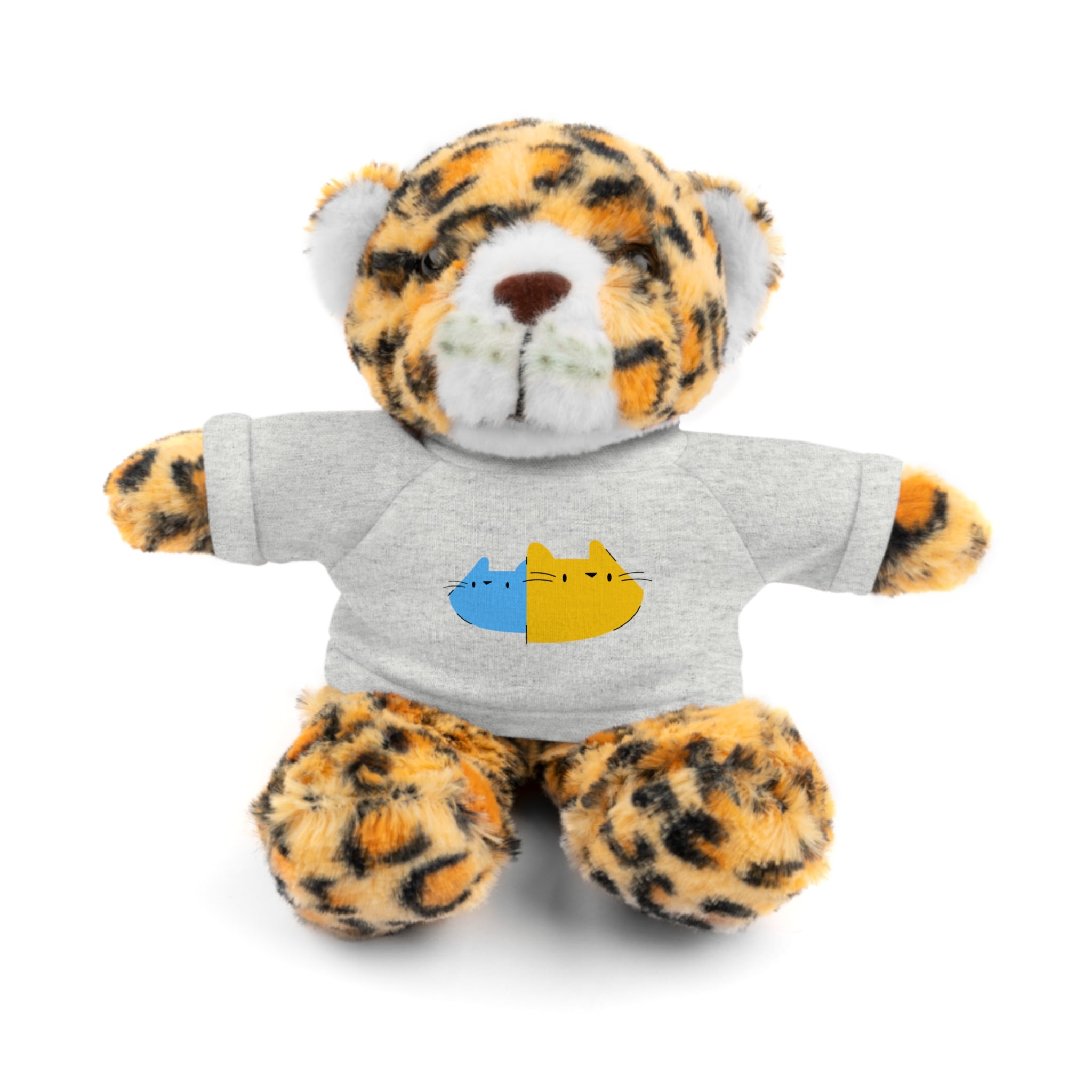 Cute Stuffed Animal with Personalized Tee - Perfect Gift for Kids!
