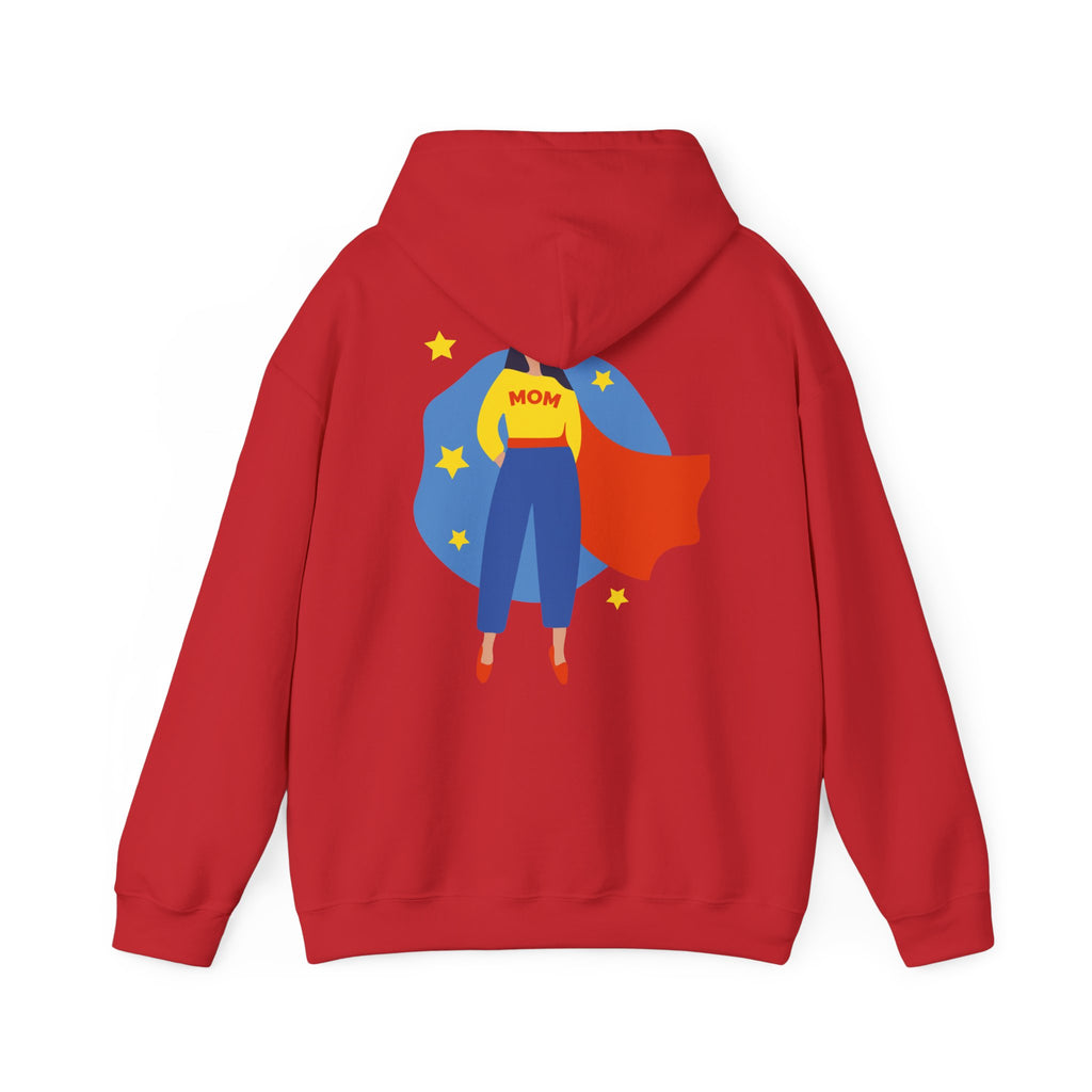 Super Mom Hooded Sweatshirt – Cozy & Stylish Gift for Moms
