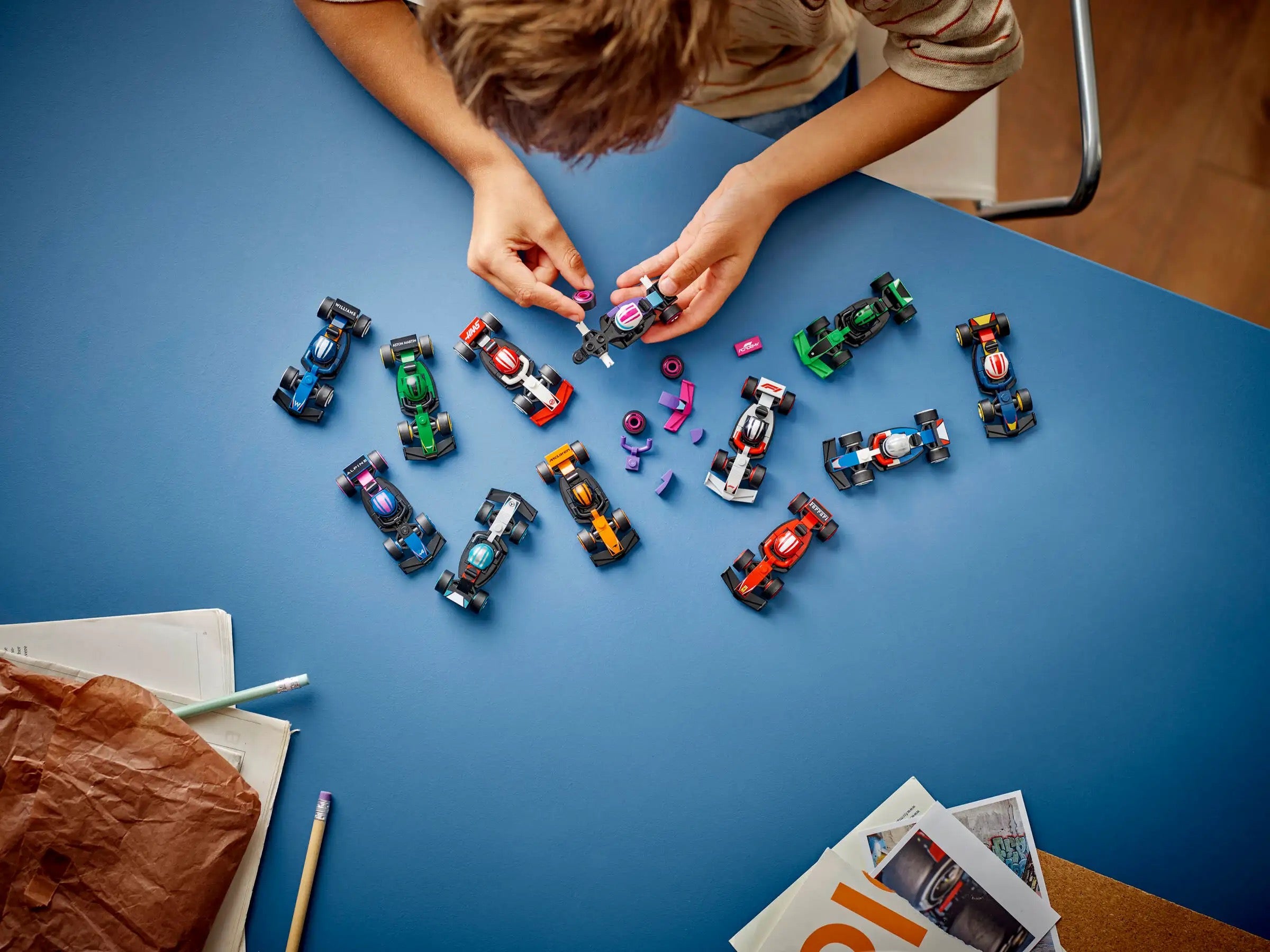 F1 Collectible Race Cars 6-Pack