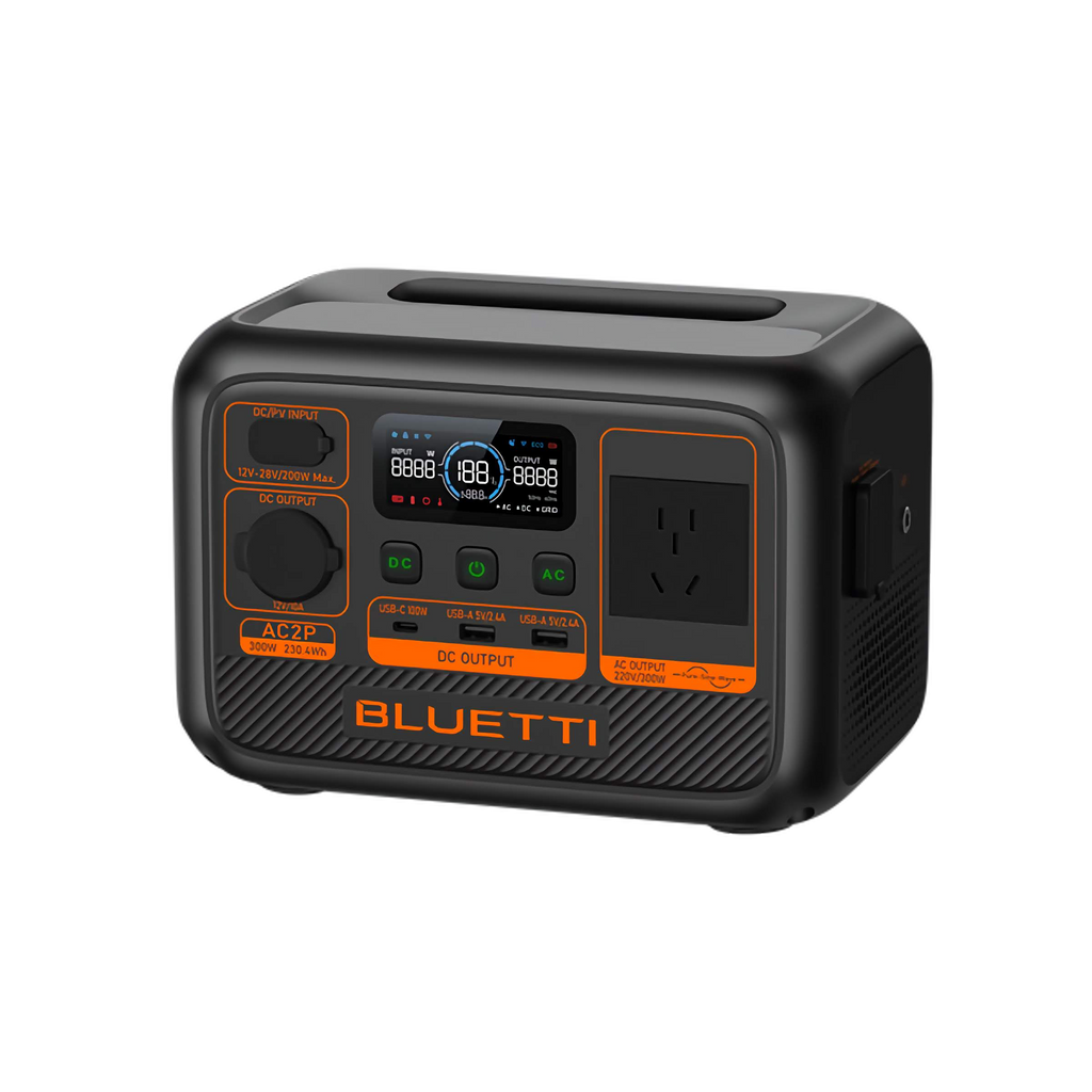 BLUETTI AC2P Portable Power Station | 300W 230.4Wh PREMIUM