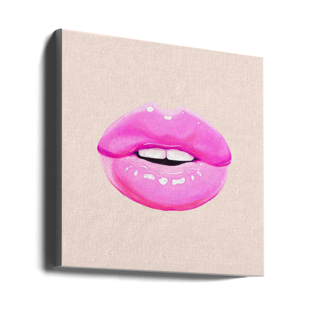 Wall art Pink Lips-0