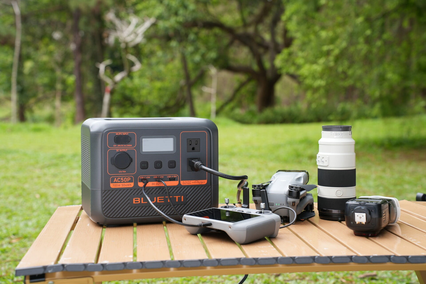 AC50P BLUETTI Solar generator 700W / 504Wh