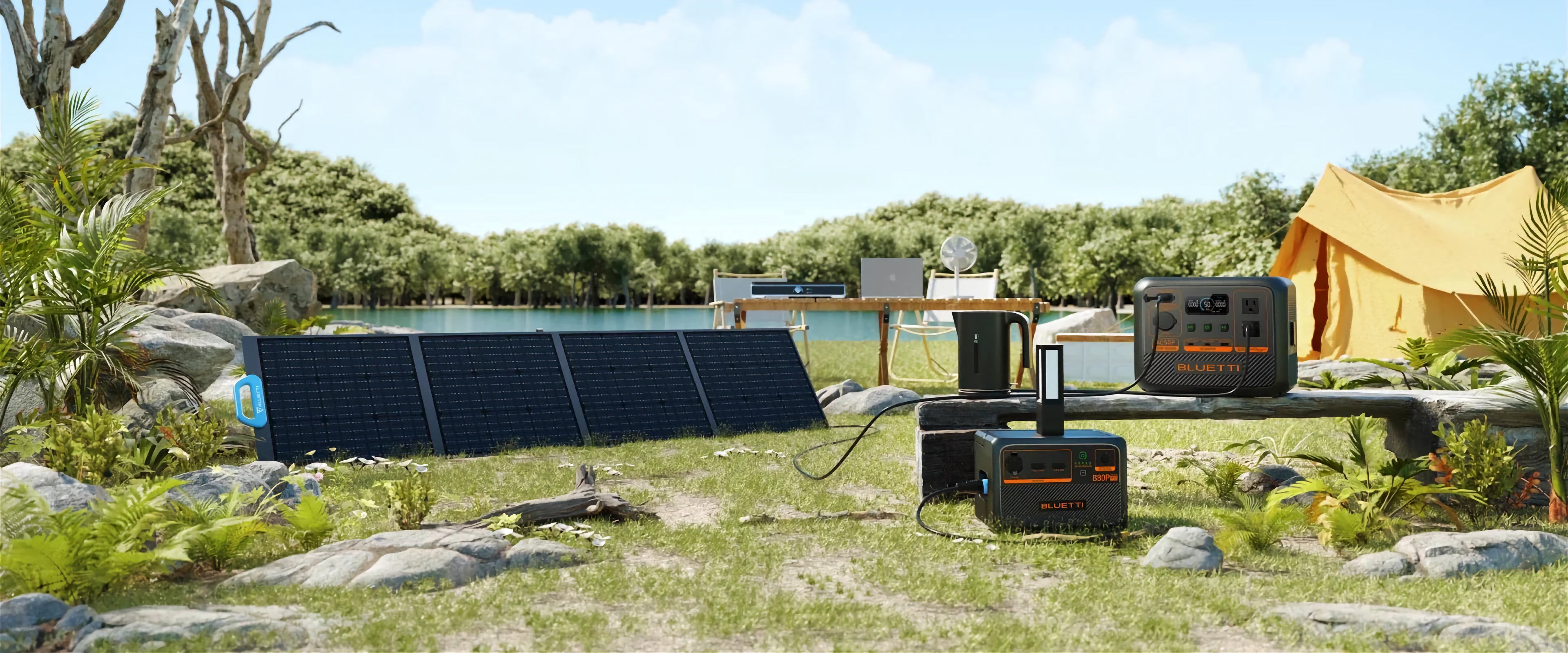 AC50P BLUETTI Solar generator 700W / 504Wh