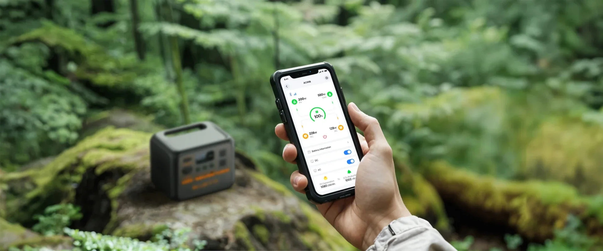 AC50P BLUETTI Solar generator 700W / 504Wh