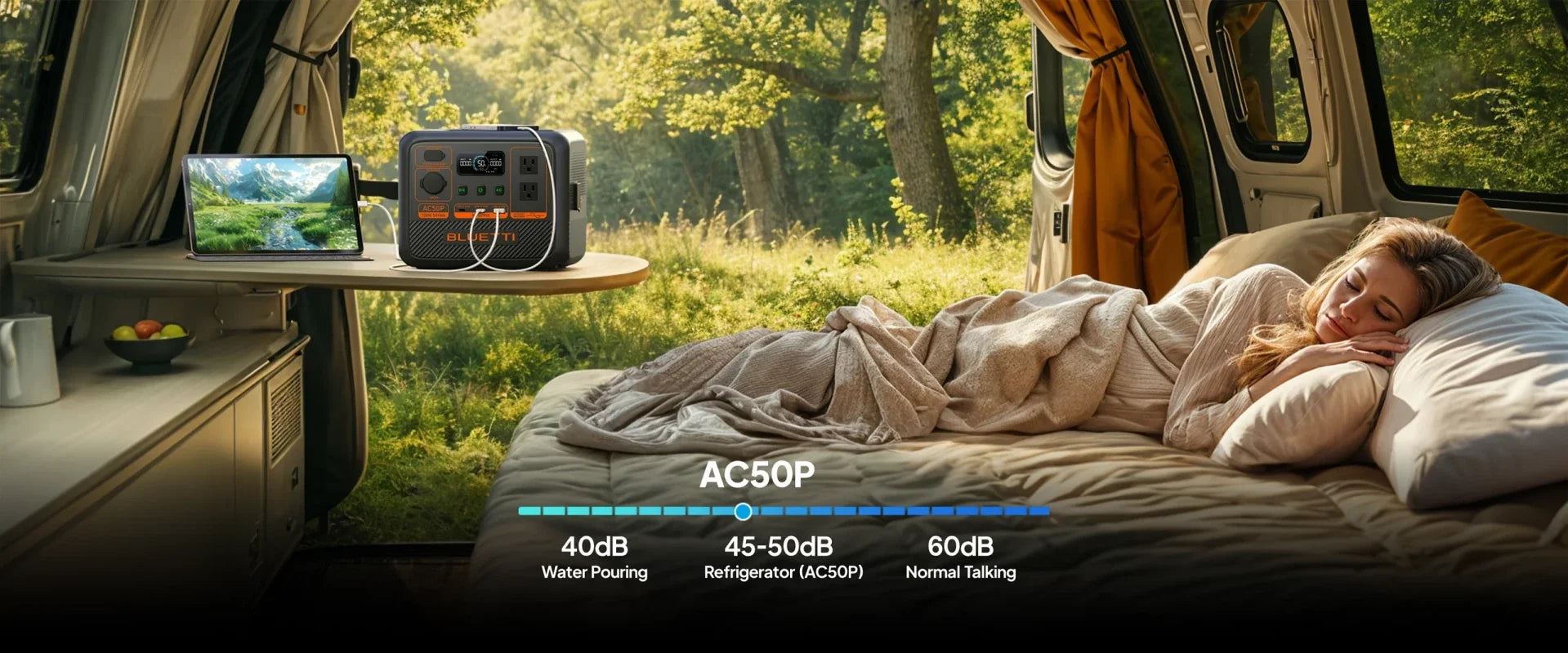 AC50P BLUETTI Solar generator 700W / 504Wh