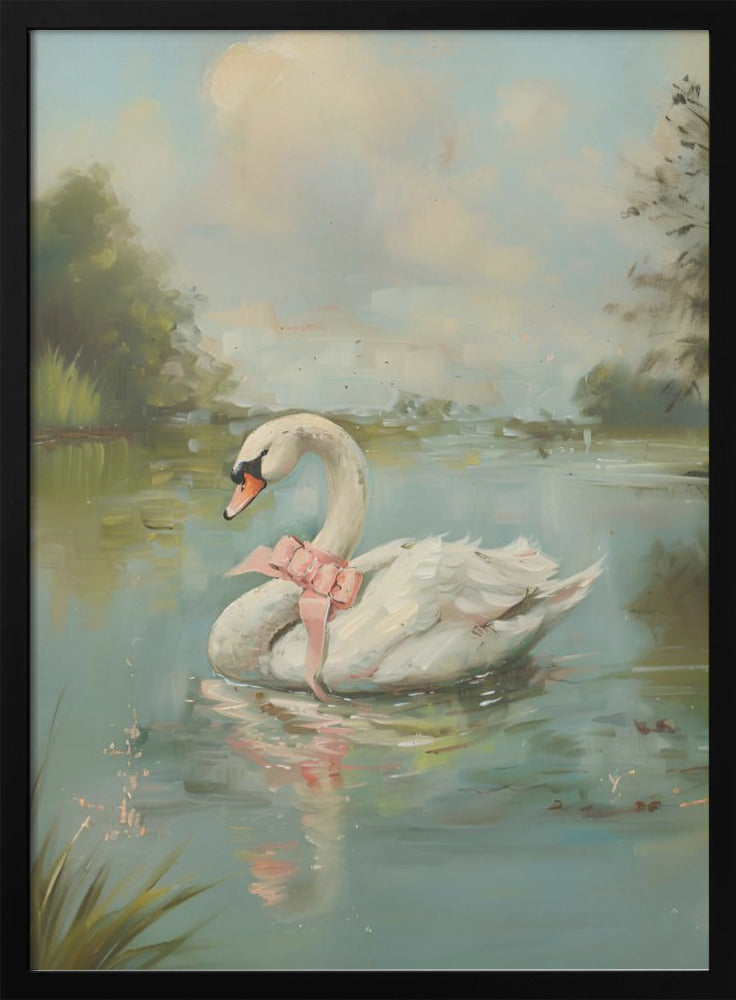 Vintage Swan Coquette-2