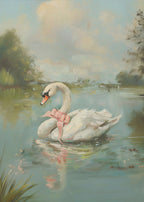 Vintage Swan Coquette-1
